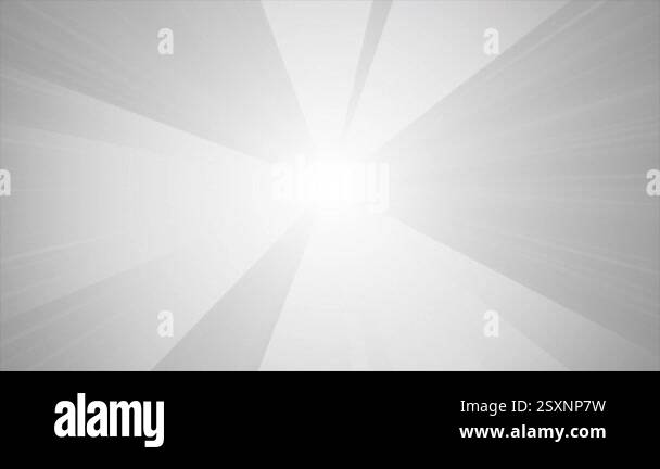 Animated White color randomly rotating glowing optical flair light rays ...