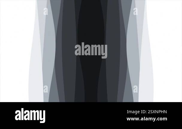Animated white color wavy lines multiple shades gradient palette modern ...
