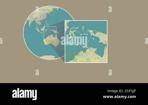 Pulau Babar Island. Presentation of the location on a OpenStreet map ...
