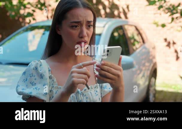 Upset despair crying Caucasian woman depressed female girl buyer client ...
