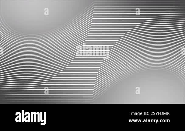 Animated white color multiple parallel lines abstract pattern with ...