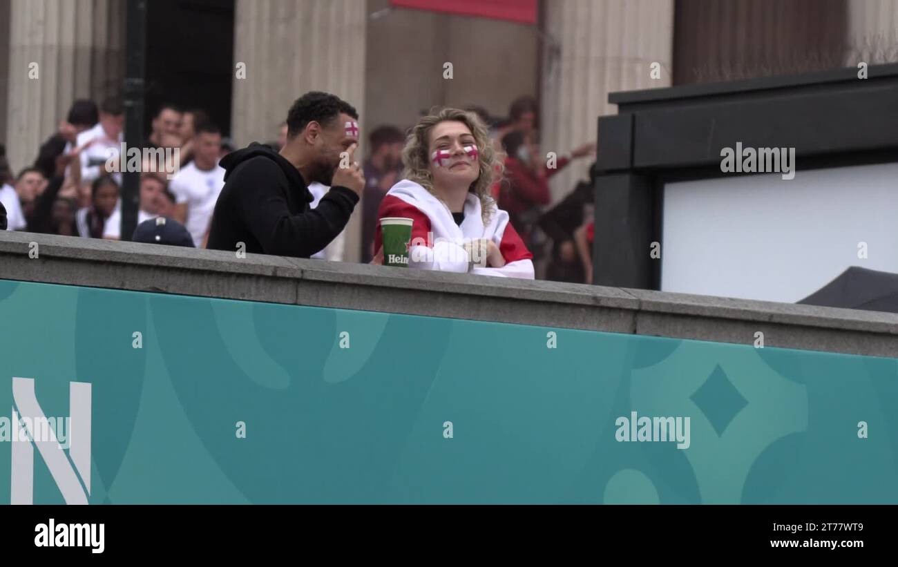 Wembley fan zone football Stock Videos & Footage HD and 4K Video