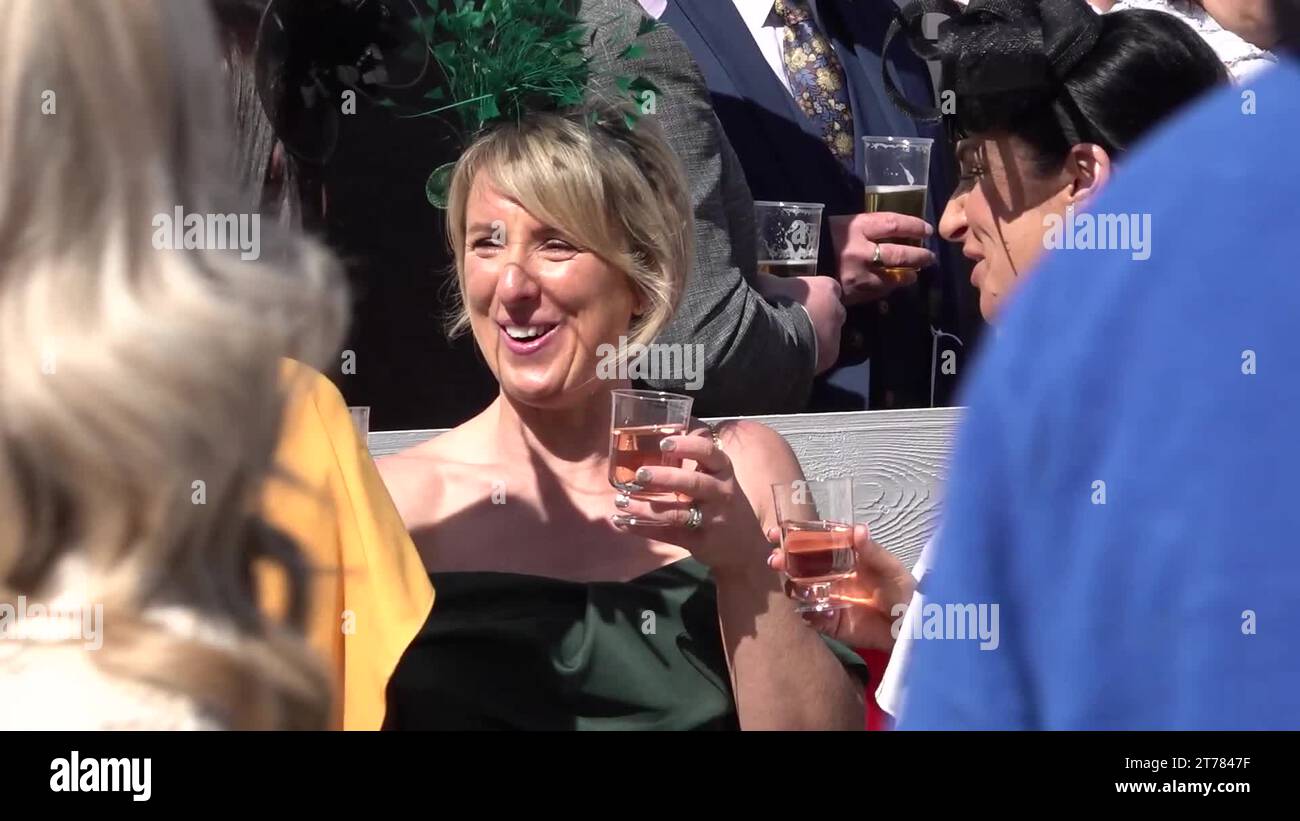 Aintree ladies day style Stock Videos & Footage - HD and 4K Video Clips ...