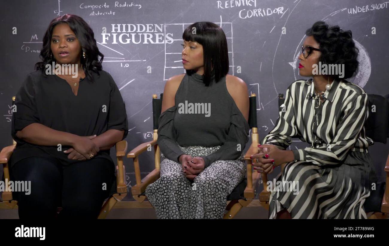 Interview with Octavia Spencer, Taraji P Henson and Janelle Monae for