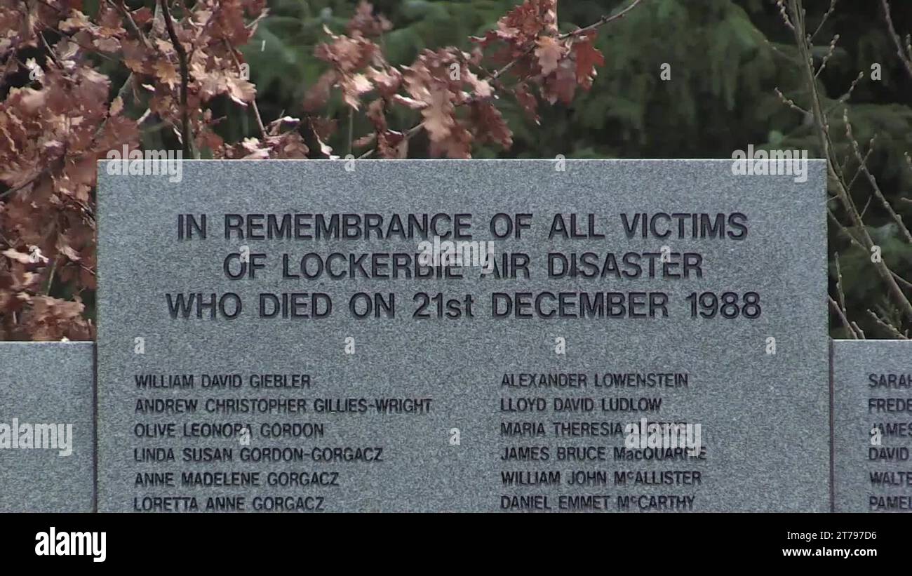 Pan am 103 victims Stock Videos & Footage HD and 4K Video Clips Alamy