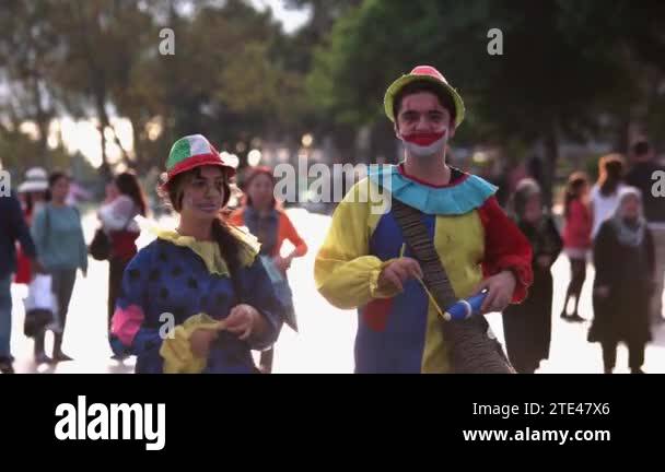 Clowns in vivid costume Stock Videos & Footage - HD and 4K Video Clips ...