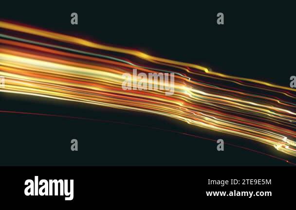 String Motion Particles Abstract Slow Motion Swirling Strings Particles Background Loop/ 4k ...