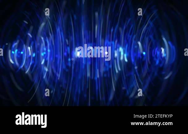 Abstract Cylinder With Particular Lines Flowing Background Loop/ 4k ...