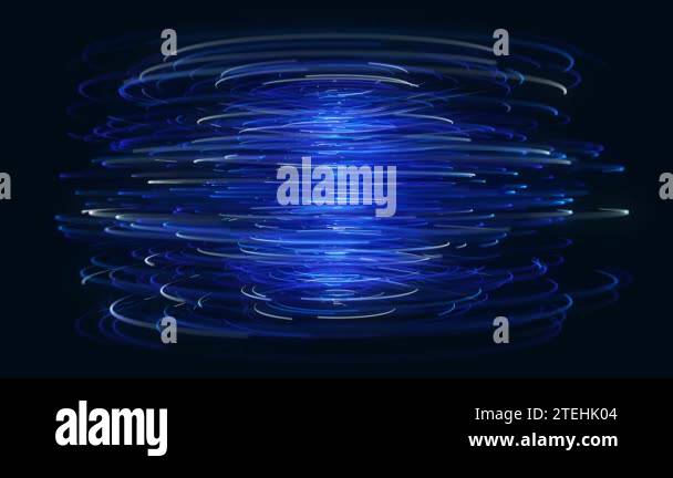 Abstract Cylinder With Particular Lines Flowing Background Loop/ 4k ...