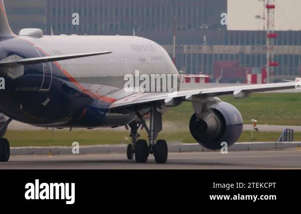 Airbus a320 aeroflot on taxiway Stock Videos & Footage - HD and 4K ...