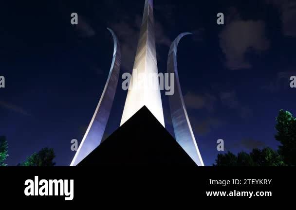 Air force memorial architecture Stock Videos & Footage - HD and 4K