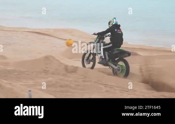 Motorcycle rider in sand Stock Videos & Footage - HD and 4K Video Clips ...