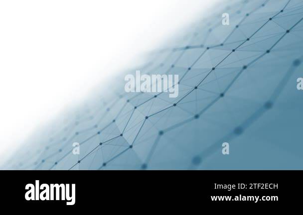 Abstract Plexus Digital Fx Technology Background Loop/ 4k animation of ...