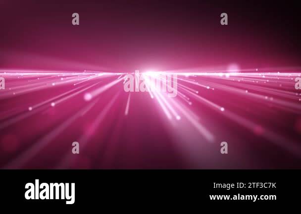Abstract Light Fiber Strings Flowing Background Loop/ 4k animation of ...