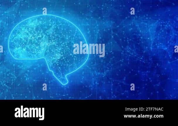 4k Technology Artificial Intelligence Ai Brain Loop Animation Digital 4k Technology Artificial Intelligence Ai Brain Loop Animation Digital