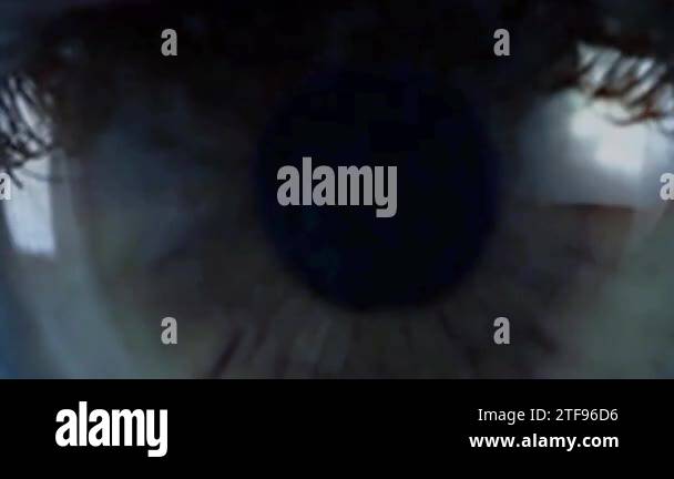 Circuit Burst Digital Energy Explosion Human eye and high-tech concept ...