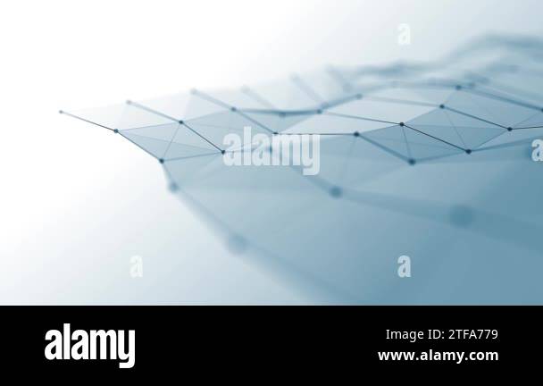 Abstract Plexus Digital Fx Technology Background Loop/ 4k animation of ...