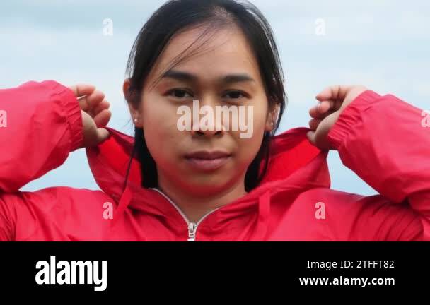 Portrait happy asian female hiker Stock Videos & Footage - HD and 4K ...