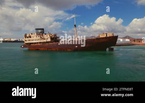 Prawl Point Wreck Rusting Abandoned rusting ship wreck Stock Videos & Footage - HD and 4K Video ...