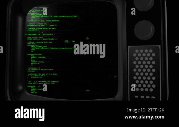 4K Loop Animation of Computer Screen Showing App Design Interface Stock ...