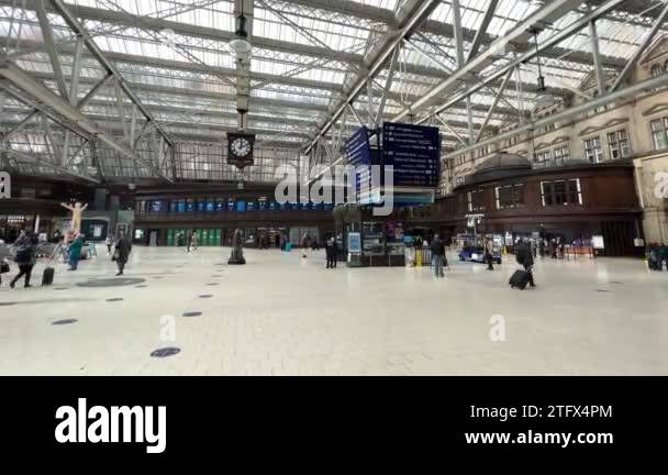 Glasgow Central is one of two principal mainline rail terminals in