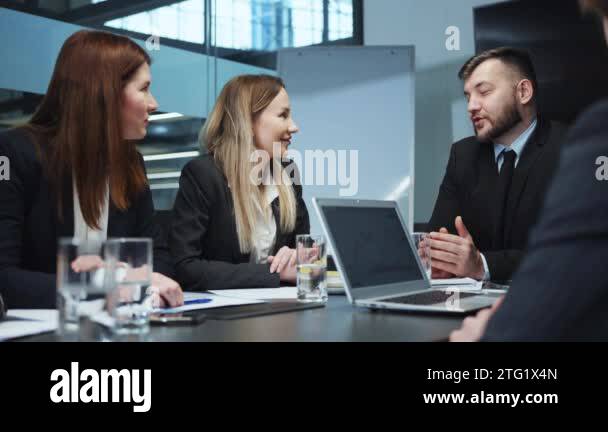 Communicating Ceo Stock Videos Footage Hd And 4k Video Clips Alamy