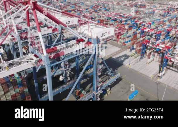 Cranes freight terminal loading Stock Videos & Footage - HD and 4K ...