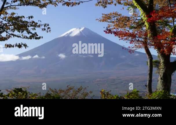 Fuji mountain cloud maple Stock Videos & Footage - HD and 4K Video ...