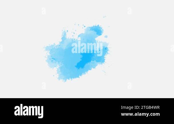 ink diffusing effect compositing. Ink Drops Transition on White ...