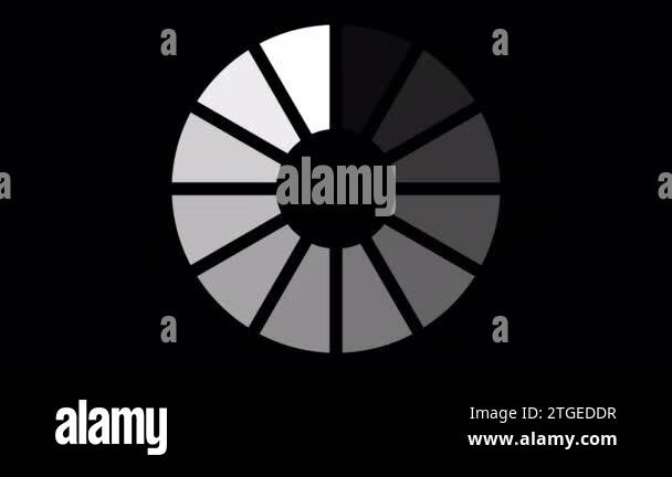 Loading Circle, Video. Loading Animation Icon on Transparent Background ...