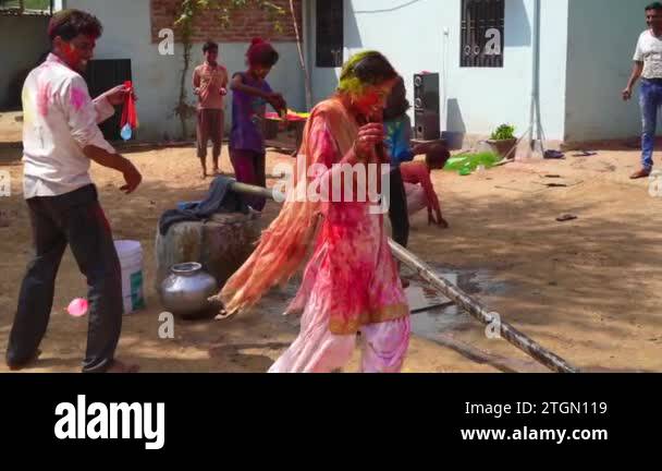 holi water india