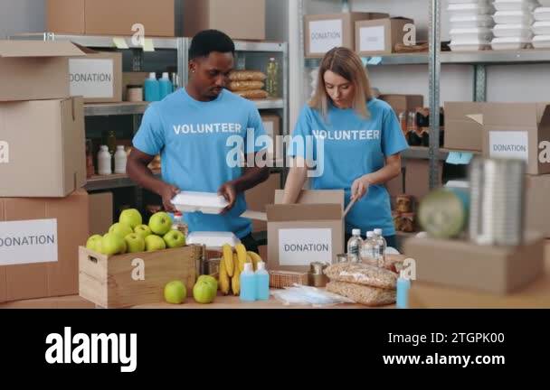 Packing boxes for donation Stock Videos & Footage - HD and 4K Video ...