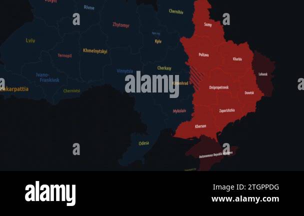 Map of air alarms. Ukraine war Map. Alarm Map. War in Ukraine. Attacked