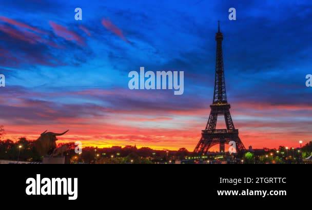Eiffel Tower at Dawn