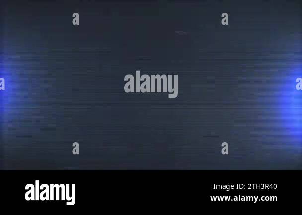 The problems of the video signal of the TV of the 80s and interference ...