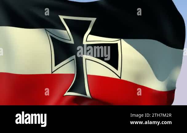 flag-of-german-empire-1871-1918-stock-video-footage-alamy