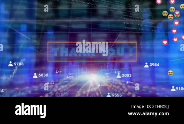 Animation social media text graphs Stock Videos & Footage - HD and 4K ...