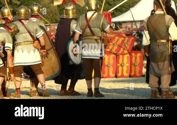 Rome civil war battle Stock Video Footage - Alamy