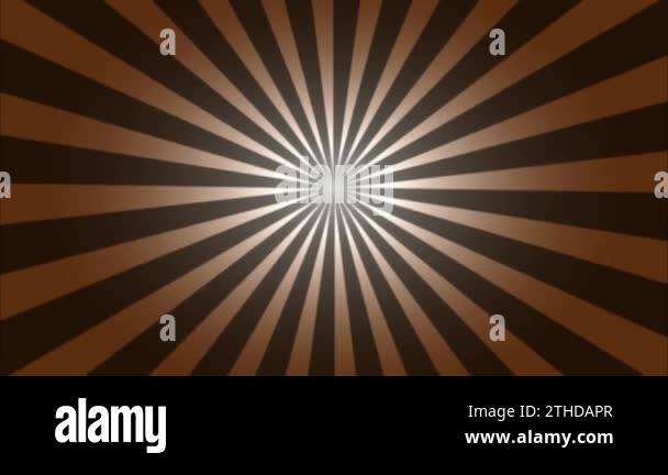 Abstract chocolate sun rays background, sunburst graphic design, 2d ...