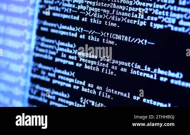 Html code screen Stock Videos & Footage - HD and 4K Video Clips - Alamy