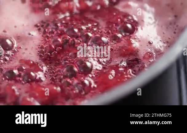 Boiling raspberry sauce Stock Videos & Footage - HD and 4K Video Clips ...