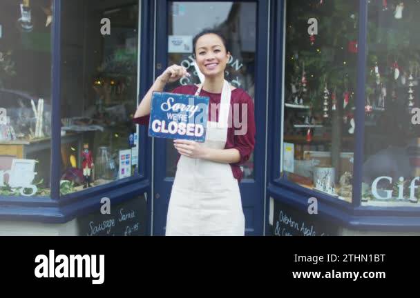 Shopkeeper Midscope Asian shopkeeper uk Stock Videos & Footage - HD and 4K Video Clips - Alamy