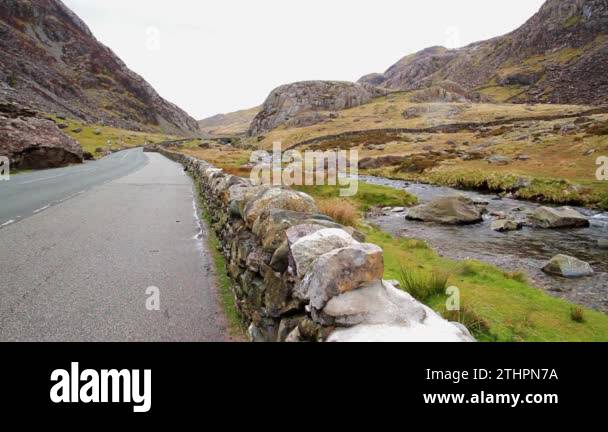 North wales snowdonia road Stock Videos & Footage - HD and 4K Video ...