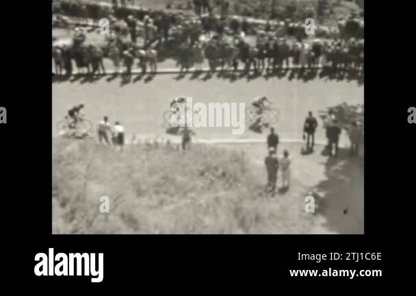 1950 TOUR DE FRANCE CYCLISME DEPLIANT ETAPES ORIGINAL