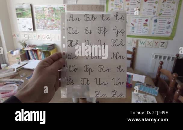 Europe, Italy , Rome 2023 learn the alphabet with its letters - primary ...