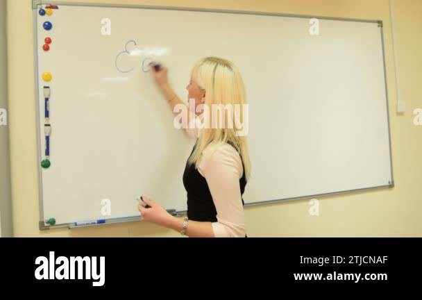 Teacher whiteboard writing Stock Videos & Footage - HD and 4K Video ...