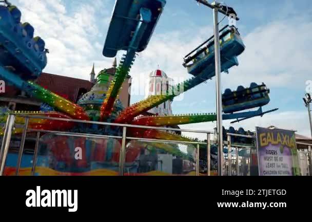 Amusement rides on seaside Stock Videos & Footage - HD and 4K Video ...