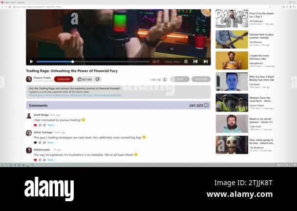 Browser video player interface Stock Videos & Footage - HD and 4K Video ...