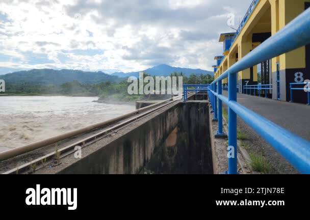 Pinrang Indonesia, 05 Jul 2023: Fort Dam, one of the dams that has ...