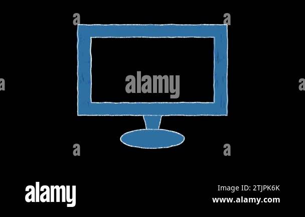 Animated icon computer screen hand Stock Videos & Footage - HD and 4K ...